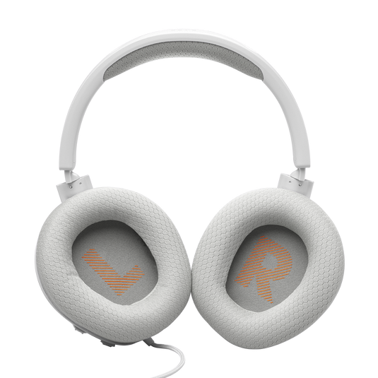 JBL Quantum 100M2 - White - Wired over-ear gaming headset with detachable mic and mute option - Detailshot 4 image number null